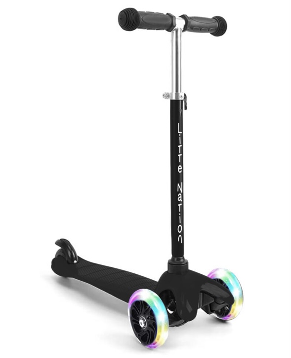 3 Wheel Scooter - Black