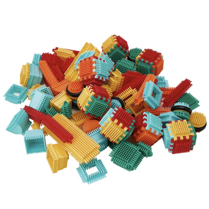 150 Piece Push & Lock Block Tub