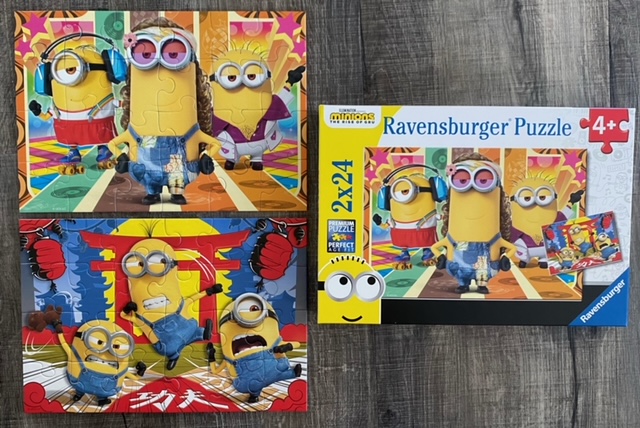 The Minions in Action Ravensburger Puzzles - 2 Pack