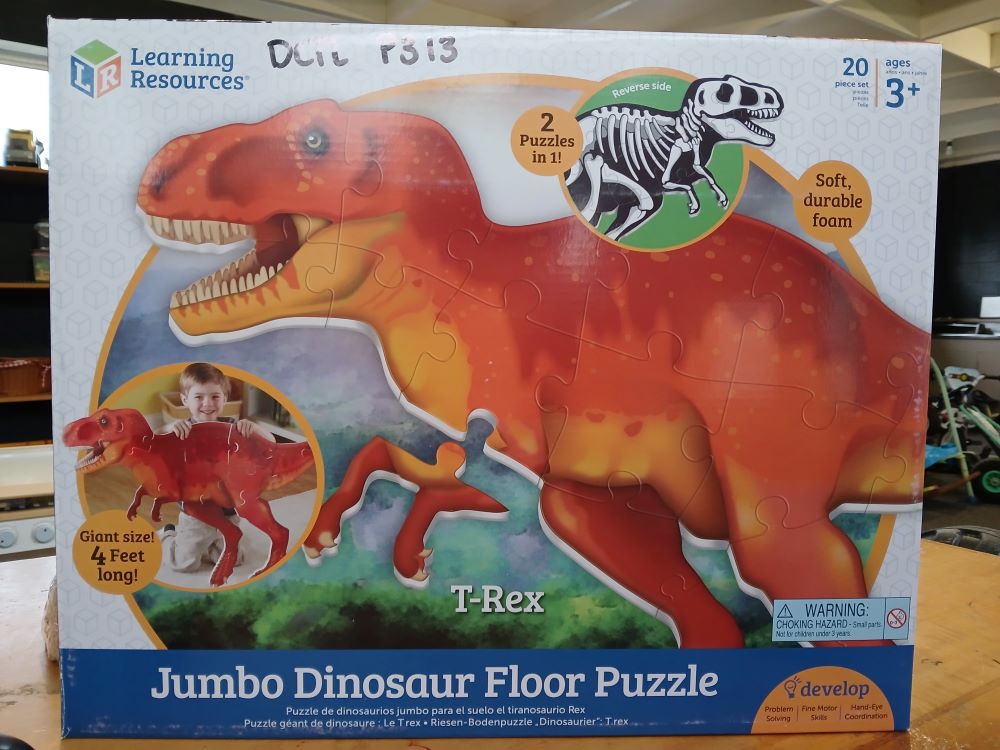 T-Rex Jumbo Dinosaur Floor Puzzle