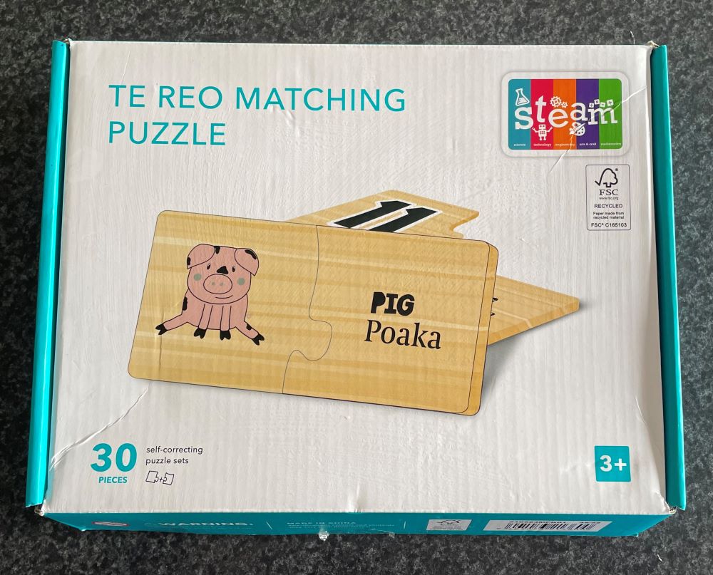 Te Reo Matching Puzzle (donated)